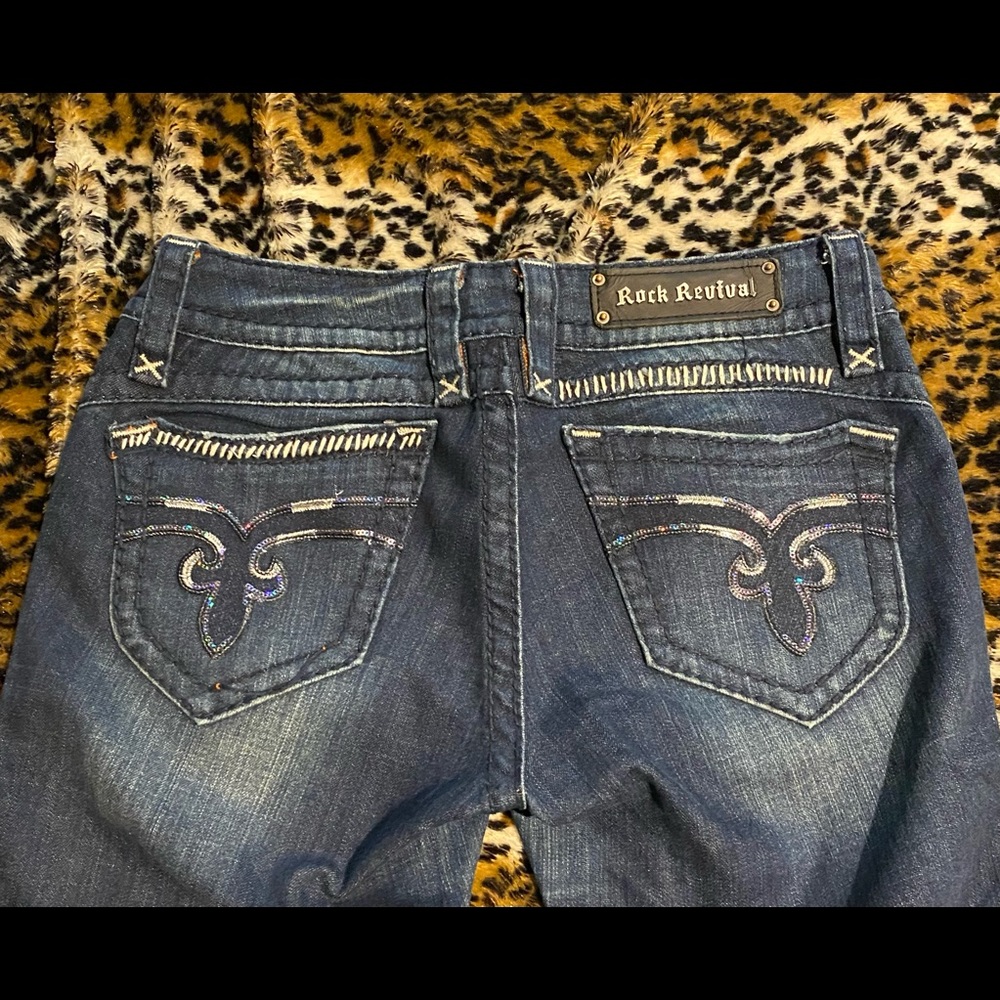 Rock revival #7- 30x34 sequin pocket Amy boot